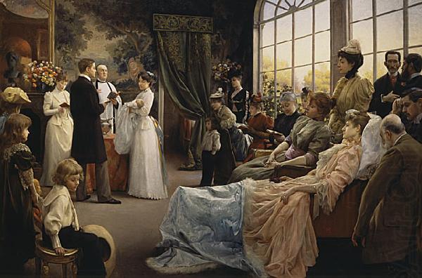 The Baptism, Julius LeBlanc Stewart